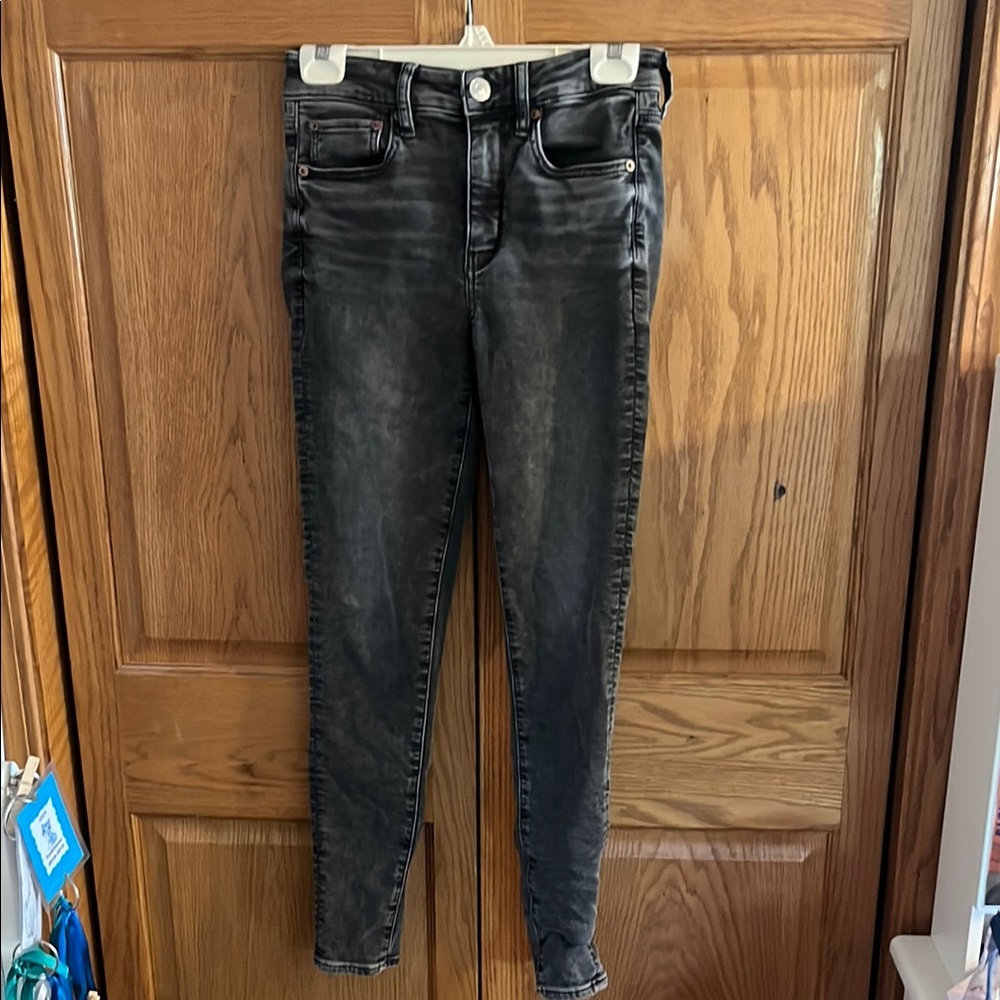 American Eagle Outfitters Women's Black Skinny Jeans